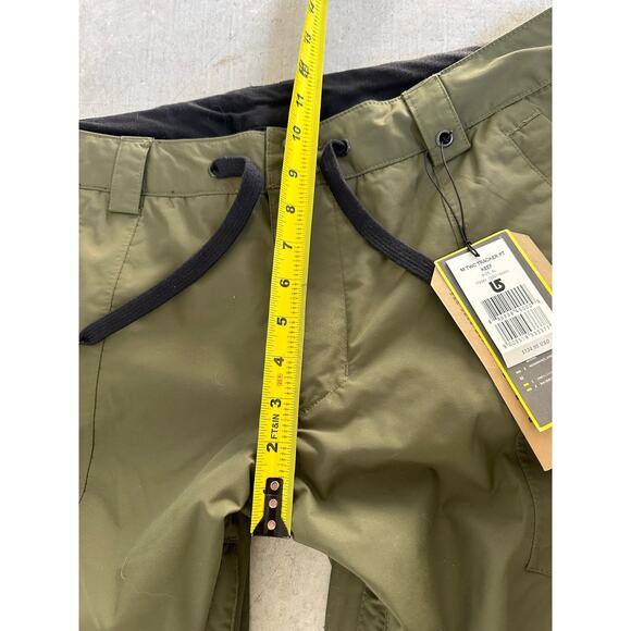 Burton TWC Tracker Green Snowboarding Pants size XL - missing button - Picture 15 of 15